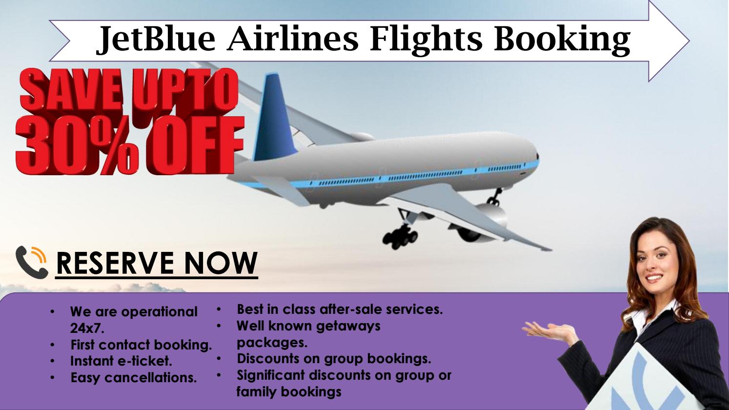 JetBlue Airlines Reservations | Direct Booking On Call